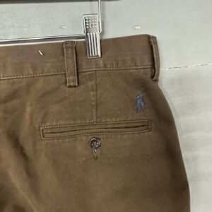 Polo Ralph Lauren Classic Corduroy Pants Men's 36X30 Brown Philip Preppy Flat Fr